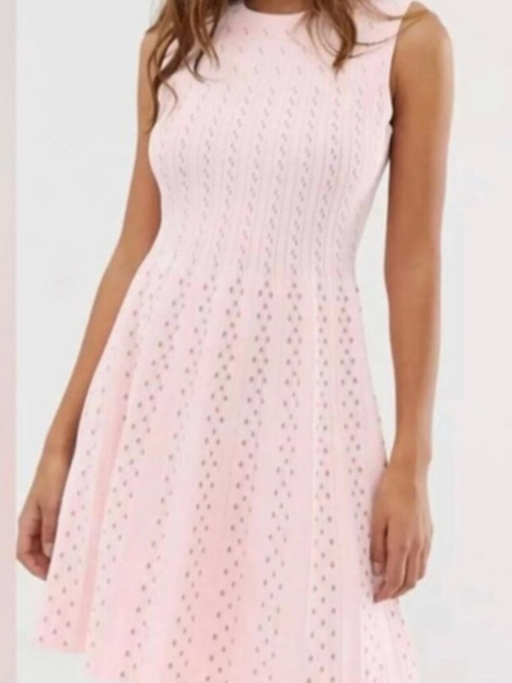 Ted Baker London Vellia Flippy Knit Skater Dress Size 1